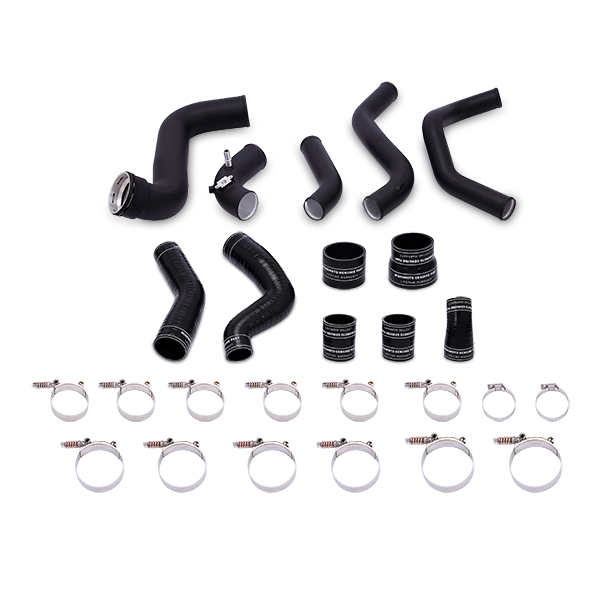 Mishimoto — Mishimoto 11-14 Ford F-150 3.5L Ecoboost Intercooler Kit w/ Pipes (Wrinkle Black)
Turbo Intercool Pipe - view 6